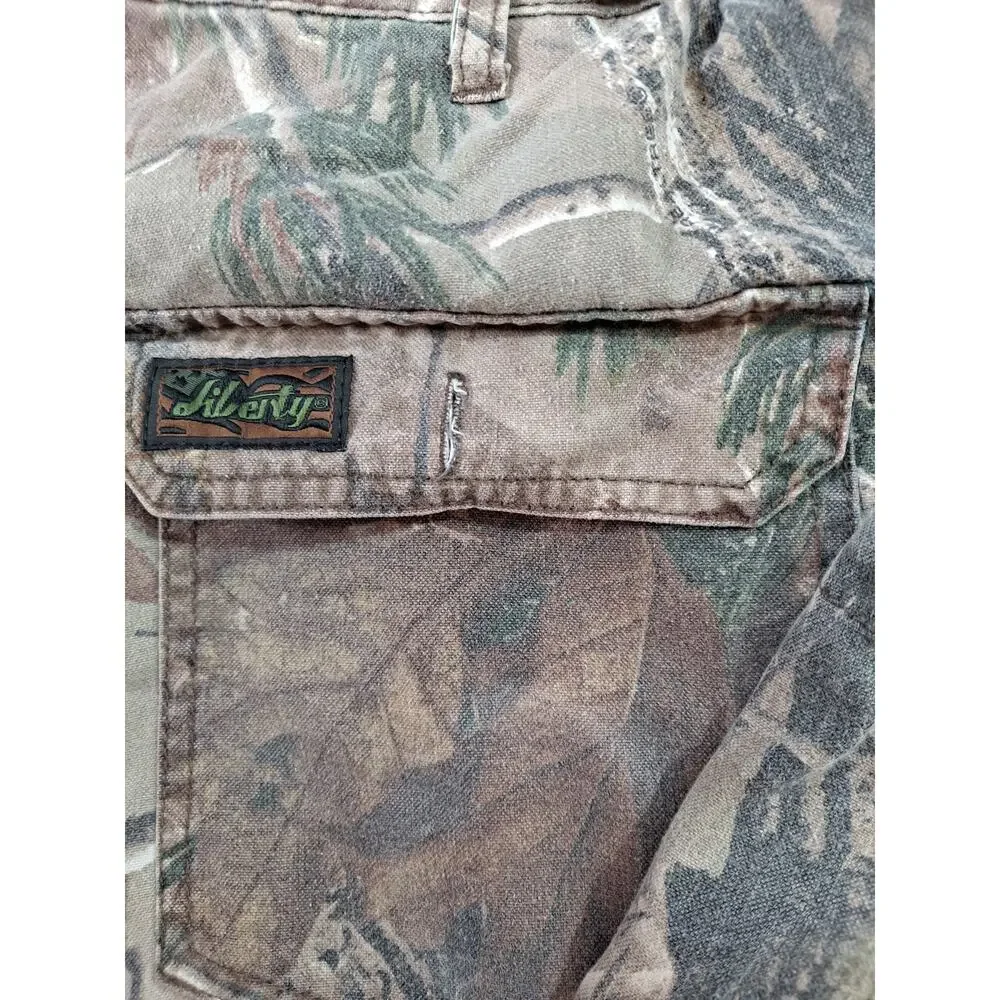 Realtree Men's Camo Baggy‎ Straight Leg Cargo Hunting Pants Size L